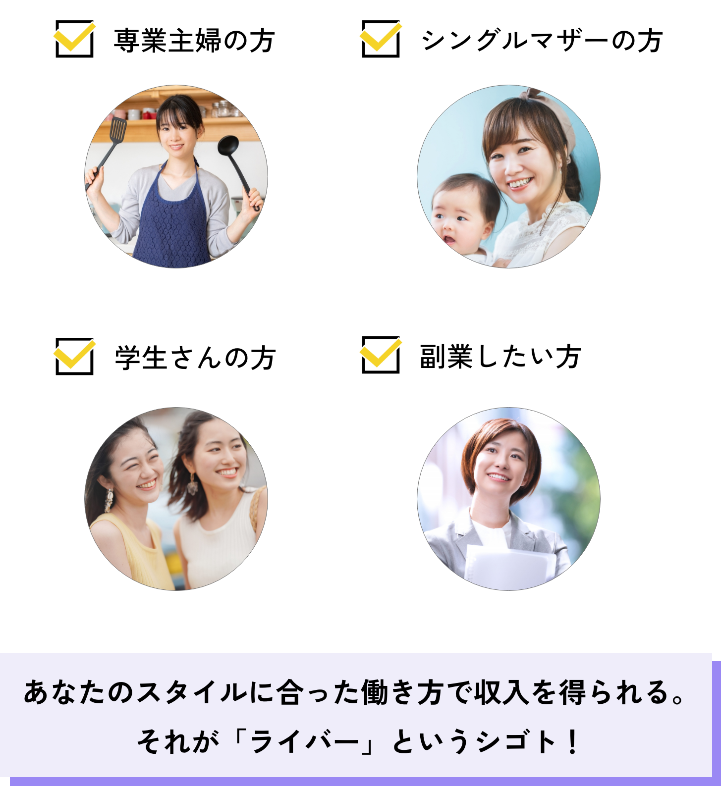 ライバーになれるひとたち